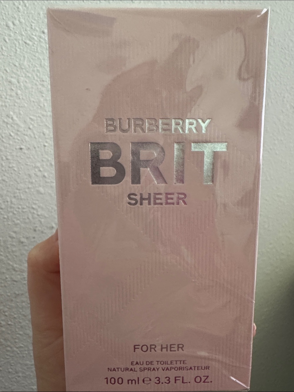 Burberry Brit Sheer EDT 3.3 Fl oz NWT